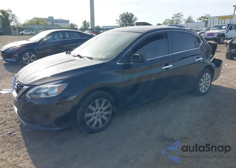 2019 Nissan Sentra S z USA, uszkodzony, nr VIN 3N1AB7AP0KY255617